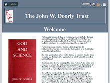 Tablet Screenshot of johndoorlytrust.org